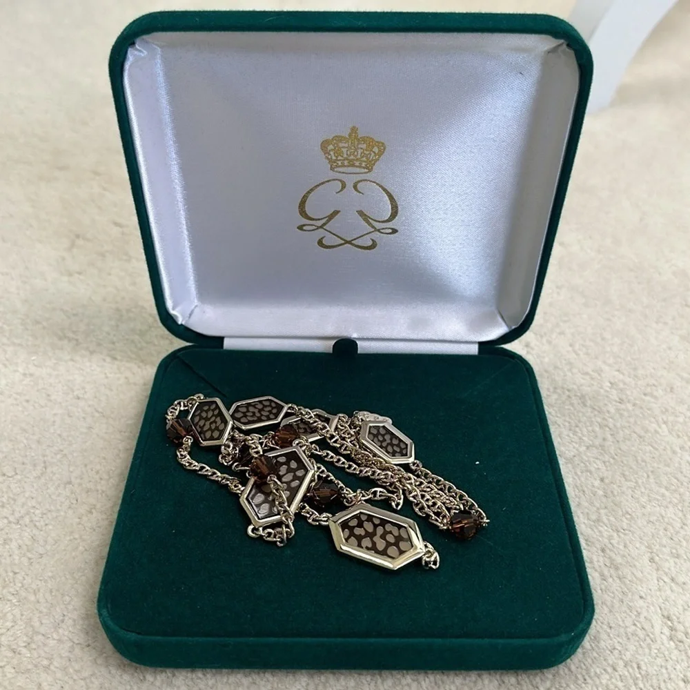 Clarion-Pell Princess Grace of Monaco Collection 36" Rue do Paris Necklace - Picture 7 of 10